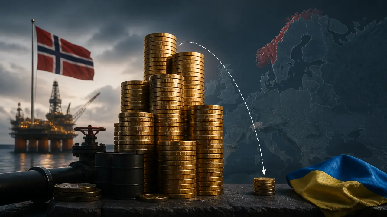 Ilustracja do artykułu: Norwegia zarabia miliardy na wojnie, a pomoc dla Ukrainy to ułamek jej zysków