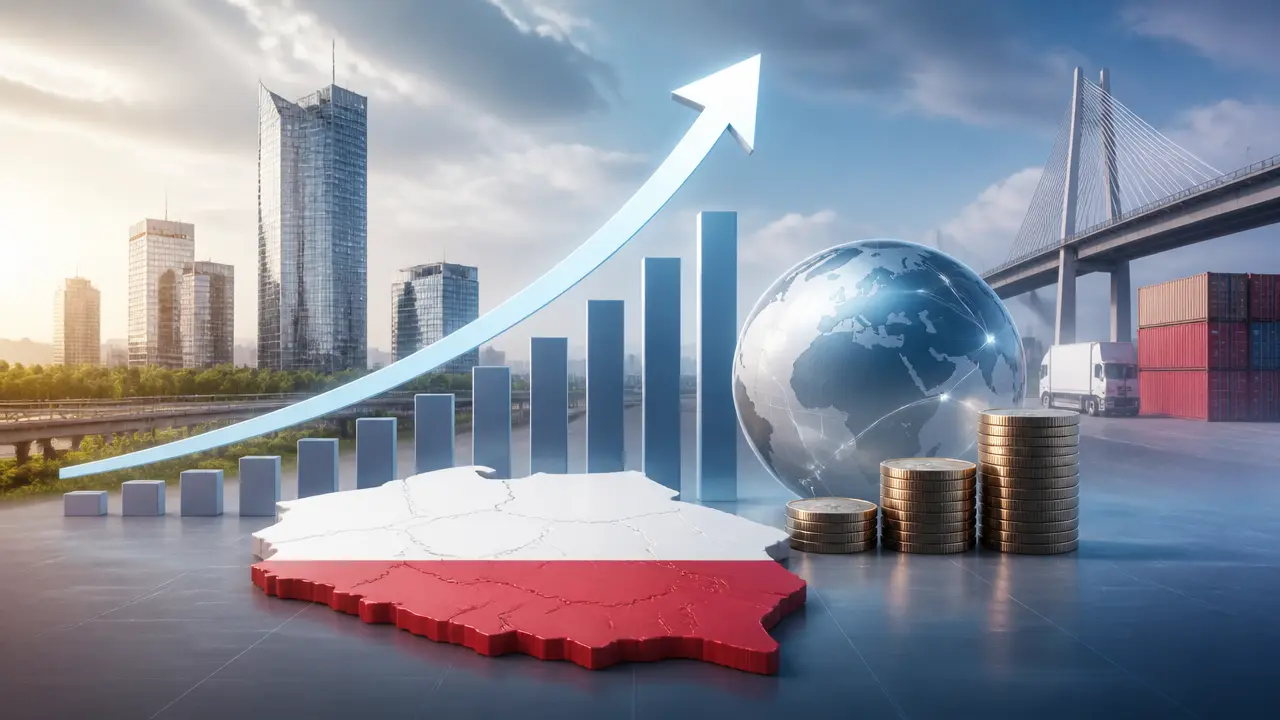 Ilustracja do artykułu: Polska przyciąga zagraniczne inwestycje mimo wyzwań geopolitycznych i gospodarczych