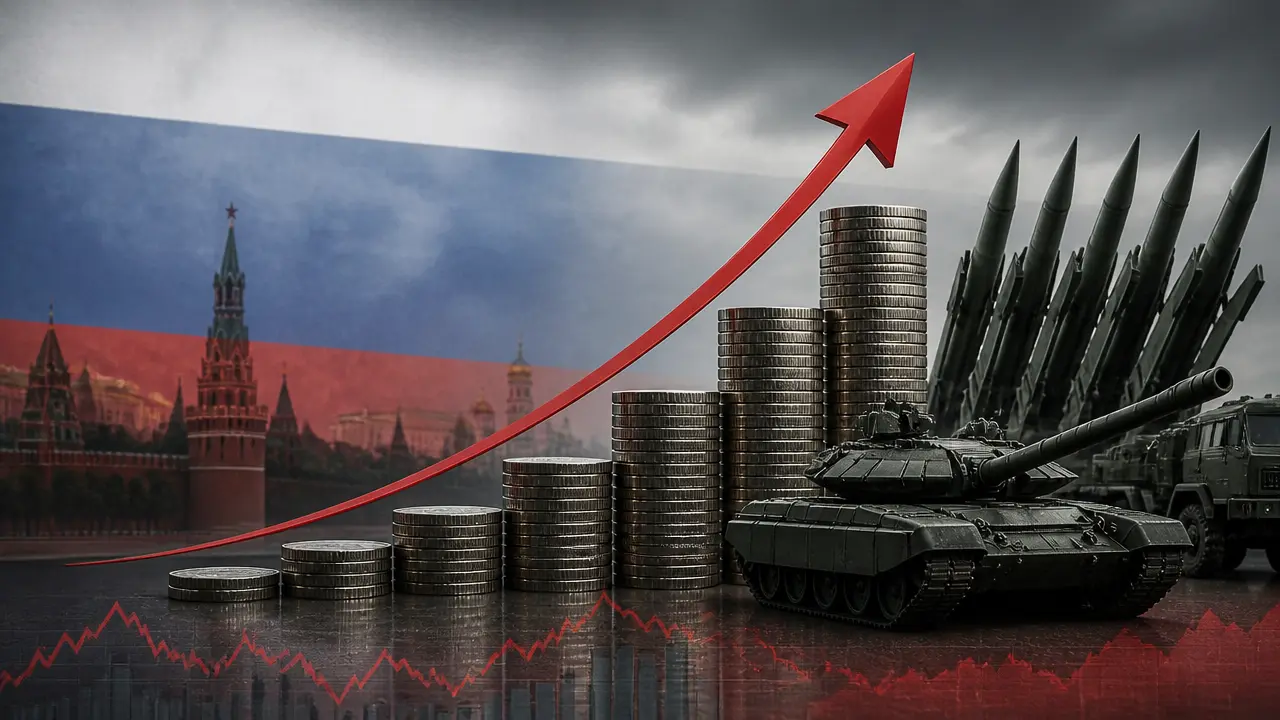 Ilustracja do artykułu: Rosja planuje utrzymanie rekordowych wydatków wojskowych do 2029 roku