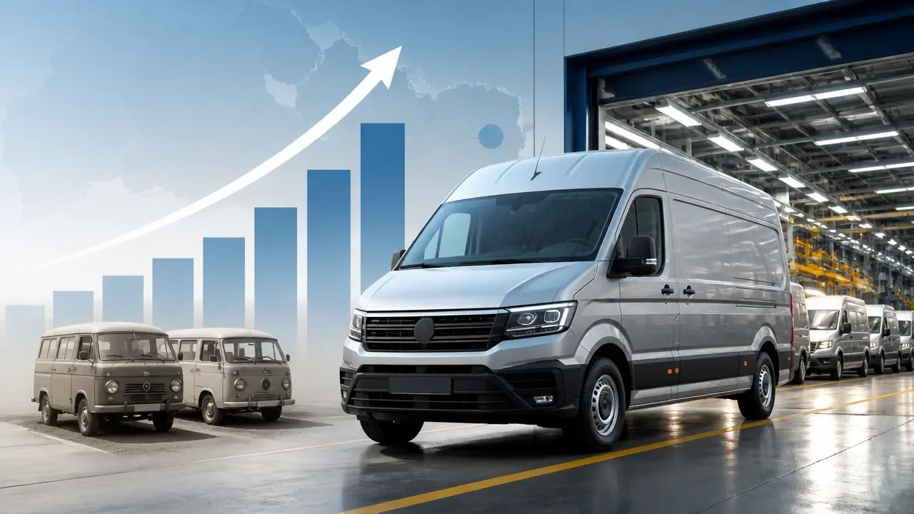 Ilustracja do artykułu: Volkswagen Crafter z Wrześni: ponad 600 tysięcy wyprodukowanych egzemplarzy
