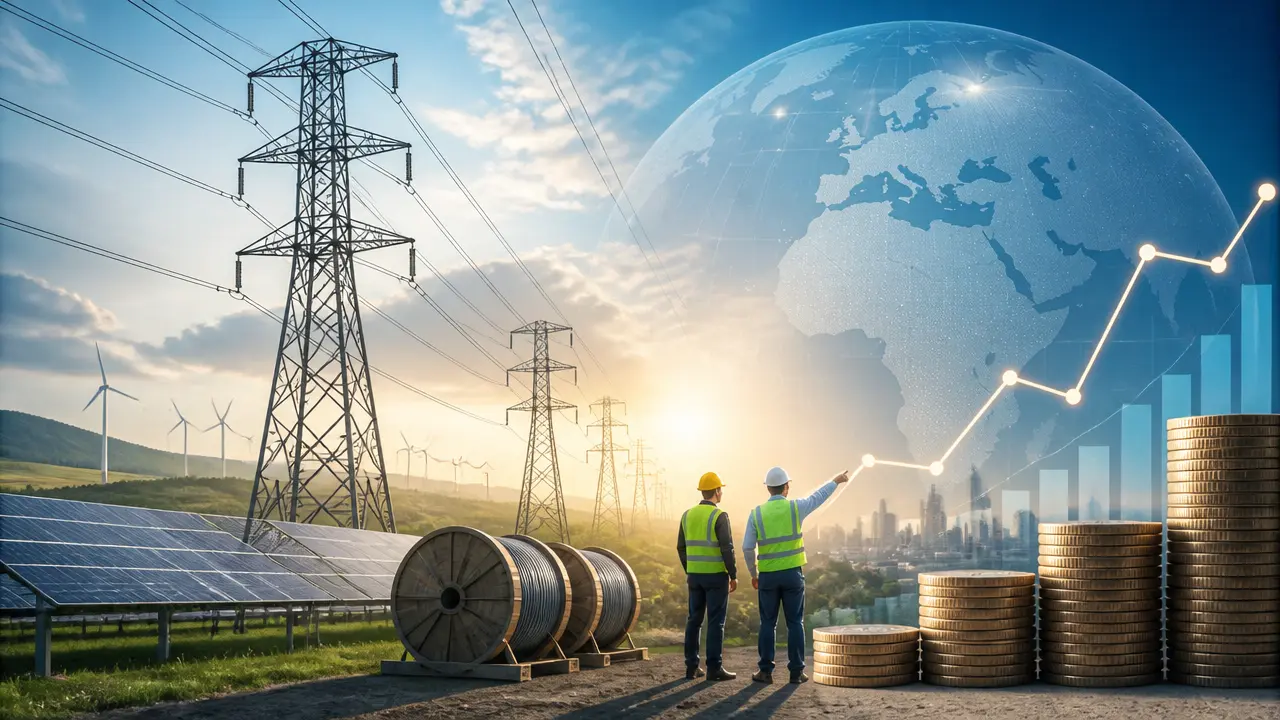Ilustracja do artykułu: Modernizacja sieci przesyłowych kluczowa dla transformacji energetycznej do 2035 roku