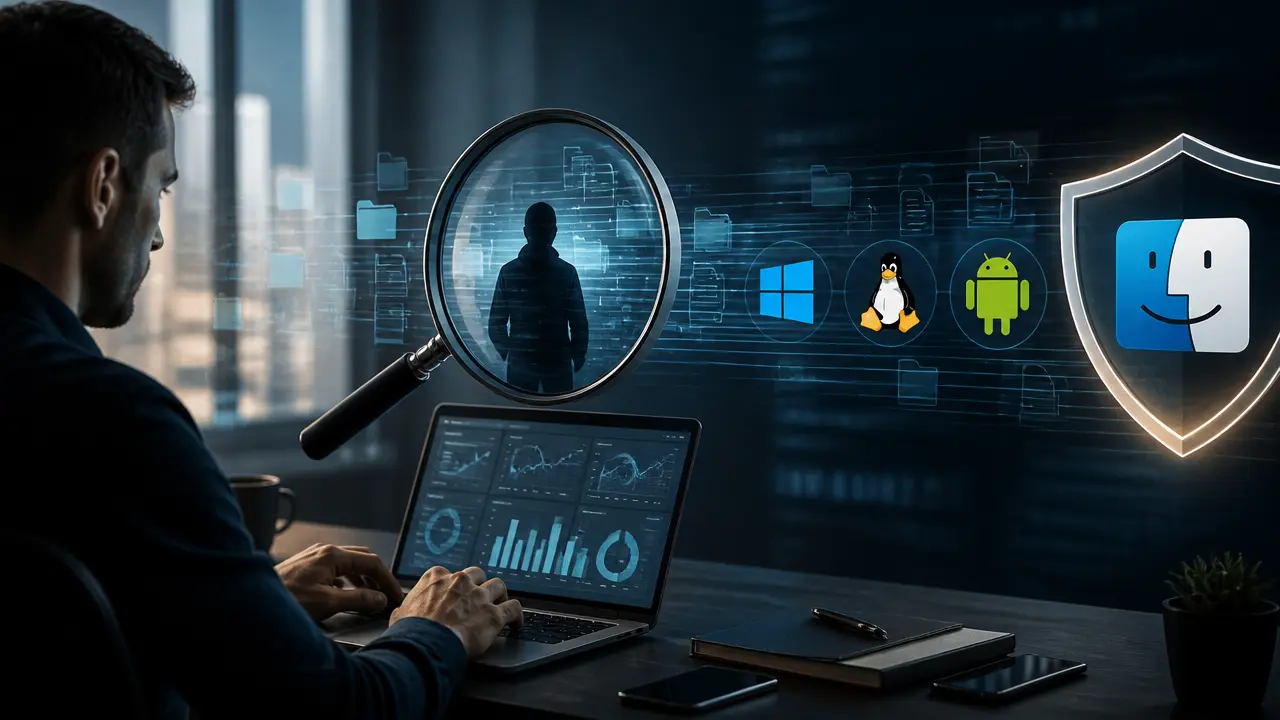 Ilustracja do artykułu: Luka w systemach Windows, Linux, Android i macOS umożliwia śledzenie użytkowników bez uprawnień