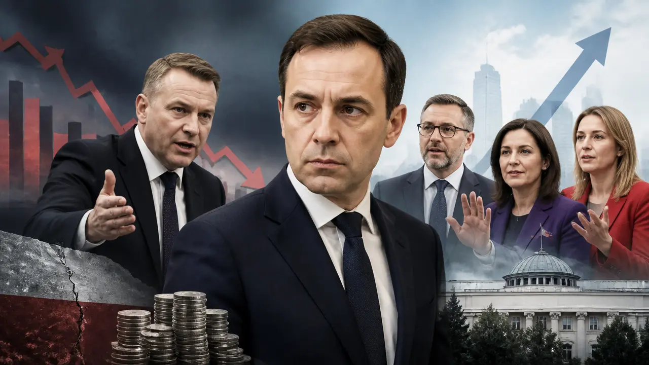 Ilustracja do artykułu: PiS składa wniosek o wotum nieufności dla ministra finansów Andrzeja Domańskiego