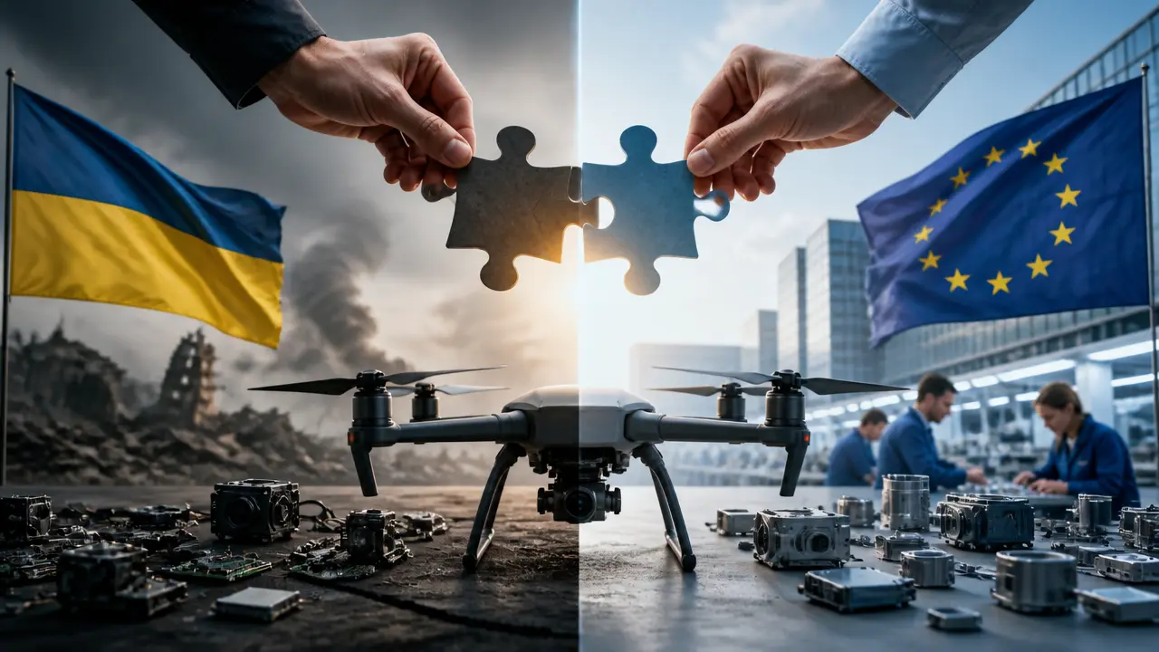Ilustracja do artykułu: Unijne ograniczenia utrudniają produkcję ukraińskich dronów – ekspert o potrzebie współpracy przemysłowej