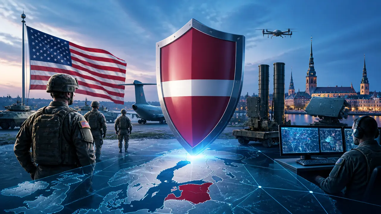Ilustracja do artykułu: Łotwa potwierdza zaufanie do obecności USA w Europie i rozważa rozmieszczenie broni jądrowej
