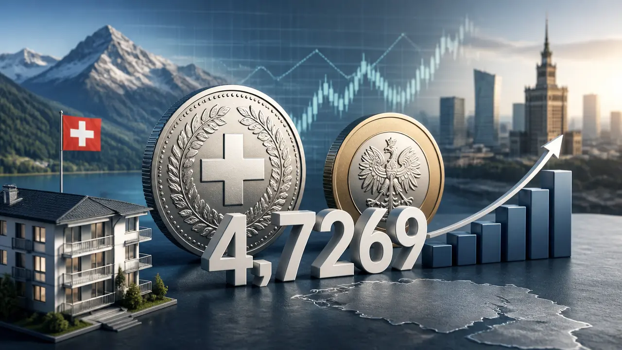 Ilustracja do artykułu: Kurs franka szwajcarskiego wobec złotego na 5 października 2026