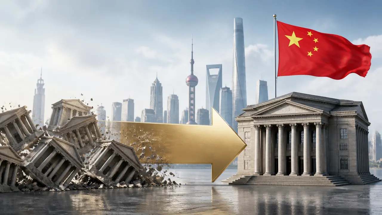 Ilustracja do artykułu: Konsolidacja banków w Chinach: Pekin ogranicza liczbę instytucji finansowych