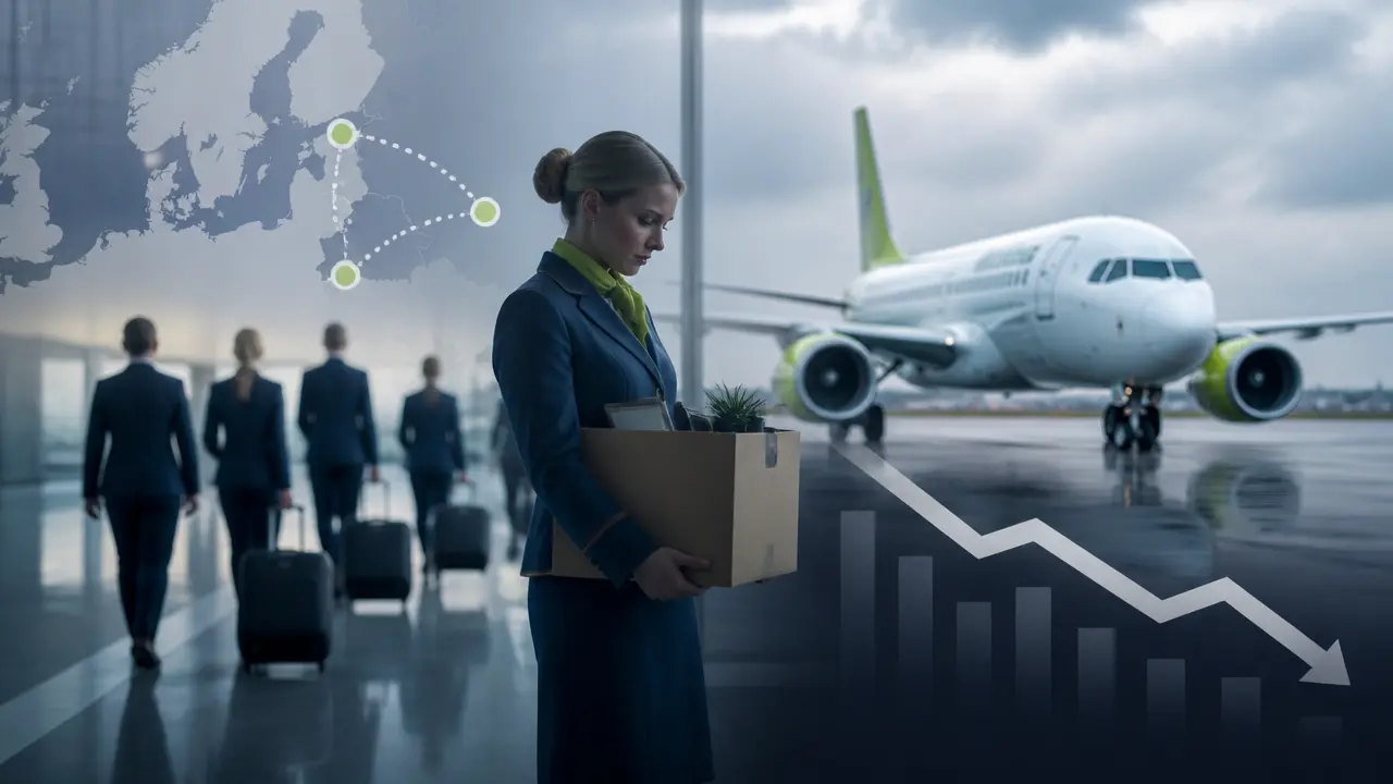 airBaltic planuje zwolnienia do 700 pracowników w ramach nowego planu biznesowego