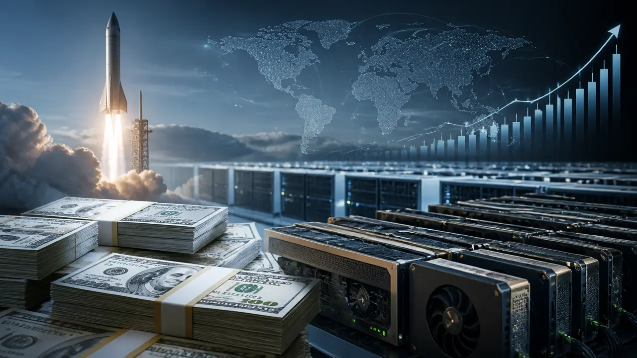 Ilustracja do artykułu: SpaceX planuje pozyskać 40 mld USD na zakup układów Nvidia do rozbudowy infrastruktury AI