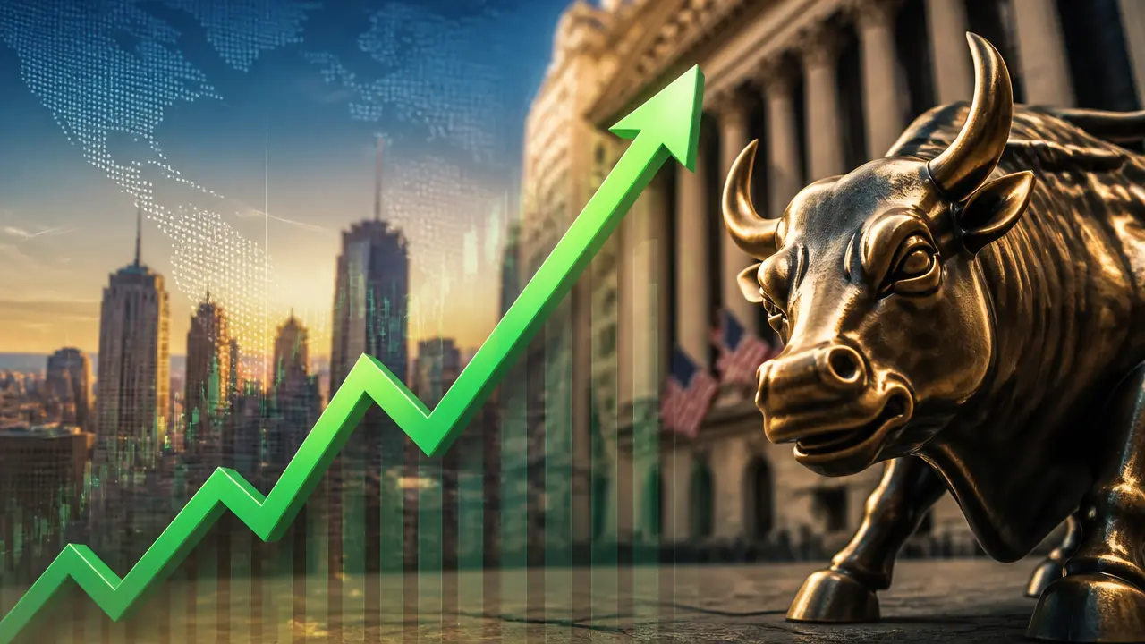 Ilustracja do artykułu: Indeks S&P 500 po raz pierwszy powyżej 7 800 punktów na rekordowej sesji Wall Street
