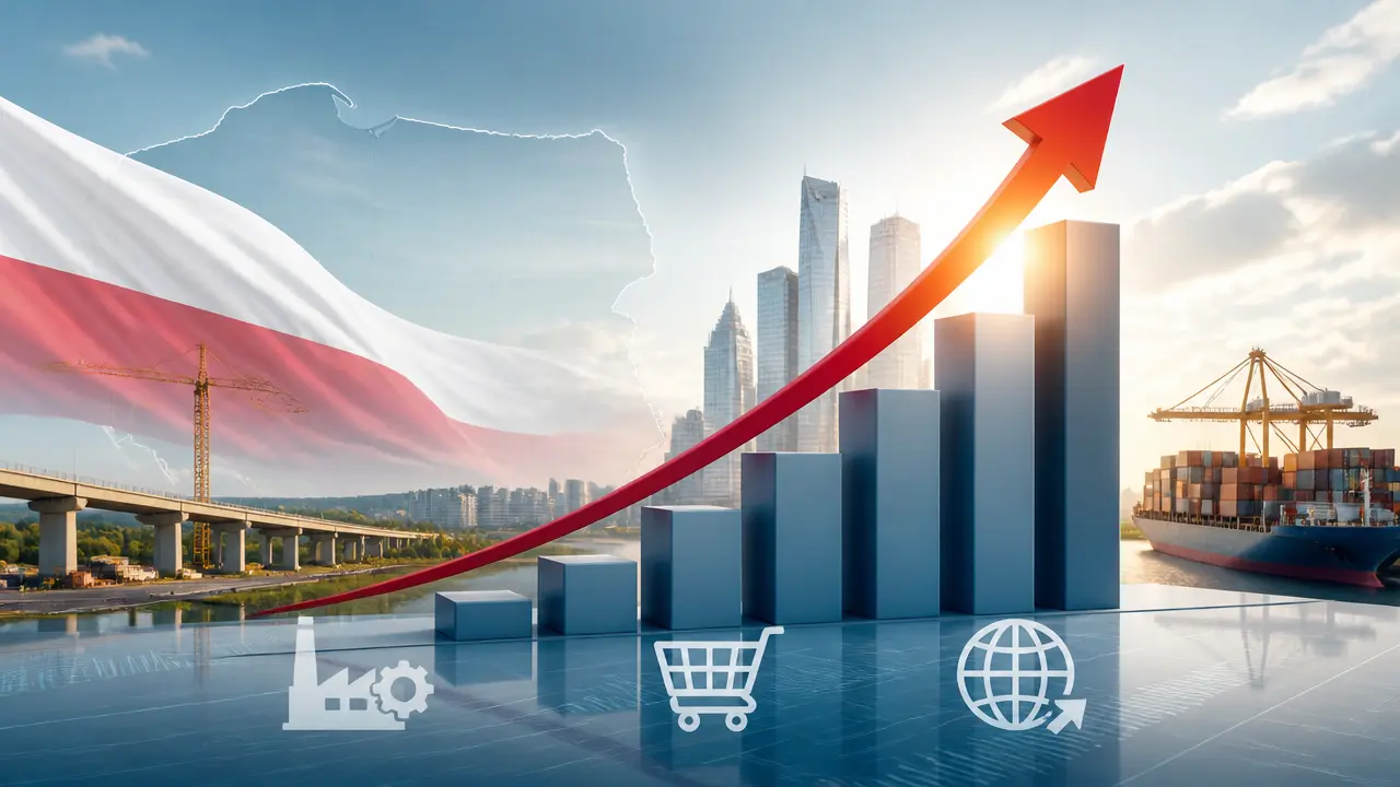 Ilustracja do artykułu: Bank Światowy i Fitch podnoszą prognozy wzrostu gospodarczego Polski na 2026 rok