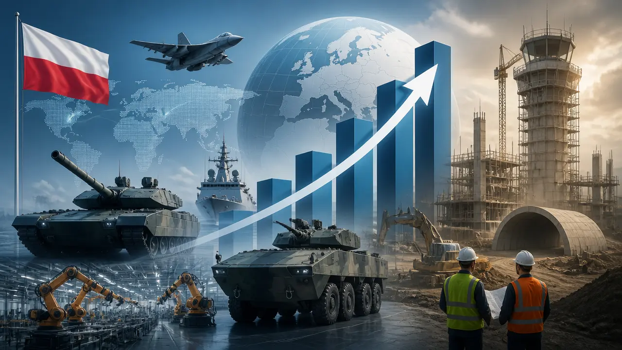 Ilustracja do artykułu: Polska zbrojeniówka rośnie w siłę, ale infrastruktura wojska wymaga wsparcia