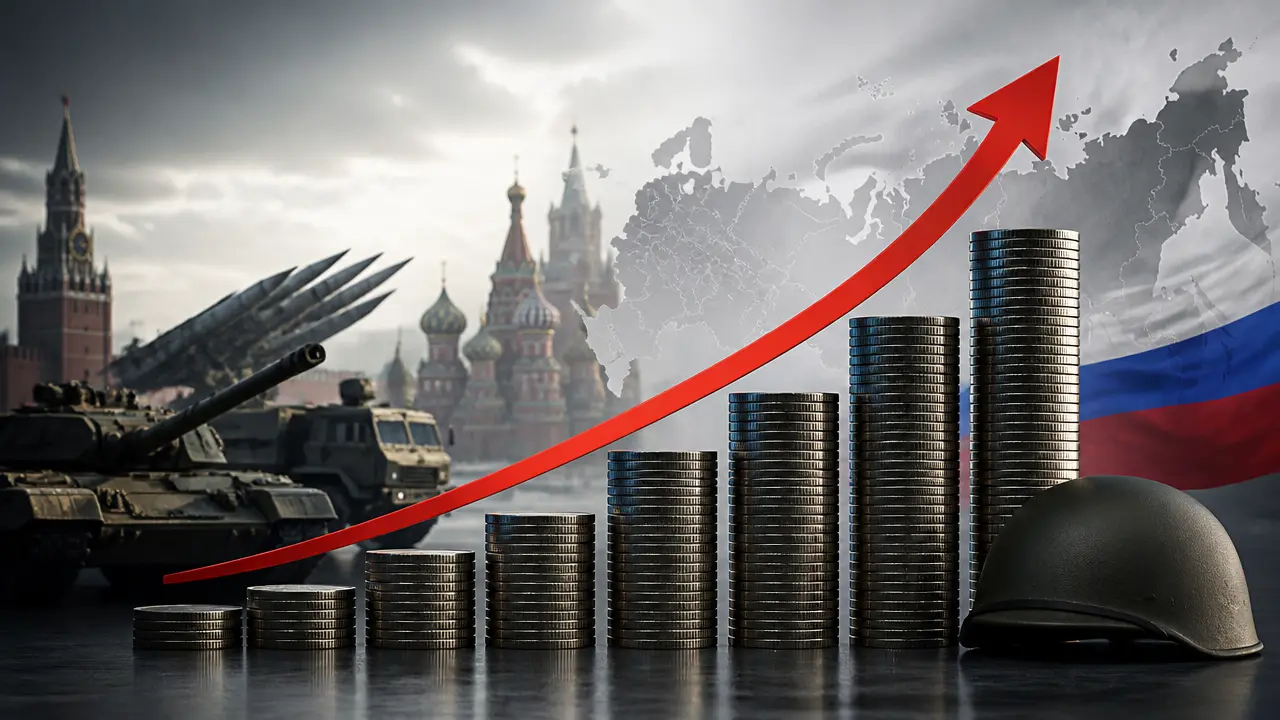 Ilustracja do artykułu: Rosja planuje rekordowe wydatki wojskowe w 2026 roku