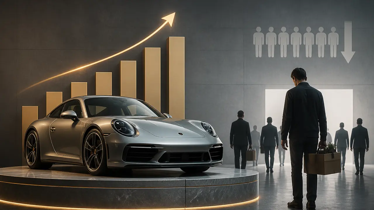 Ilustracja do artykułu: Porsche podnosi ceny o 20 proc. i planuje zwolnienia 8,9 tys. pracowników